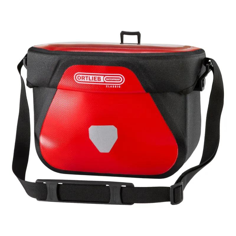 Ortlieb Ultimate Six Classic 6.5L Handlebar Bag in Red